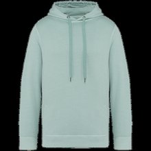 Sudadera con capucha algodón orgánico Verde L