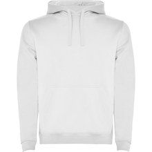 Sudadera con Capucha y Bolsillo Canguro Blanco XS