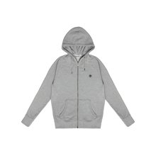 Sudadera con capucha y cremallera suave Gris 3XL