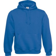 Sudadera con capucha forrada Azul S