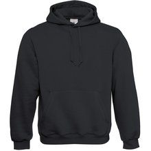 Sudadera con capucha forrada Black XXS