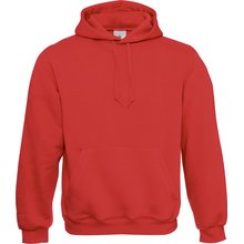 Sudadera con capucha forrada Rojo M