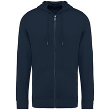 Sudadera con capucha hombre ajustada Azul M