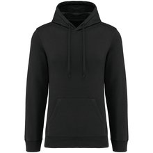 Sudadera con capucha unisex Black XS