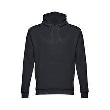 Sudadera Capucha Unisex Bolsillo Marsupial Negro L