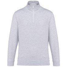 Sudadera Cremallera Algodón Ash Heather XS