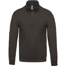 Sudadera Cremallera Algodón Gris M