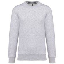 Sudadera cuello redondo algodón Ash Heather XS