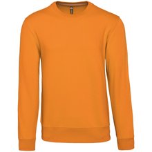 Sudadera cuello redondo algodón Naranja 3XL