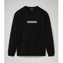 Sudadera de cuello redondo con logotipo Black XS