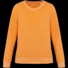 Sudadera ecorresponsable mujer Apricot XS