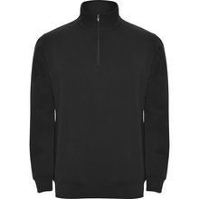 Sudadera Felpa Cuello Alto Negro S