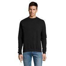 Sudadera Felpa Perchada 280g Negro/ Negro Opaco 3XL