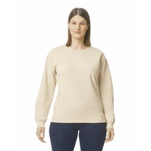 Sudadera hombros caídos Beige S