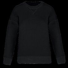 Sudadera hombros caídos mujer Black XS