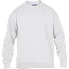 Sudadera infantil cuello redondo Blanco L