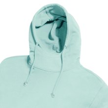 Sudadera orgánica con capucha Azul XS