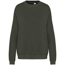 Sudadera oversize algodón orgánico Unisex Verde L