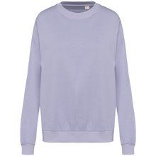 Sudadera oversize algodón orgánico Unisex Violeta XXL