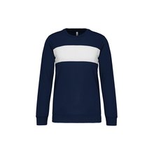 Sudadera de poliéster Azul S