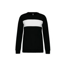 Sudadera de poliéster Black / White S