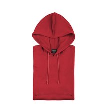 Sudadera técnica niños con capucha 100% poliéster Rojo 10-12