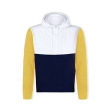 Sudadera Tricolor con Capucha Marino XS