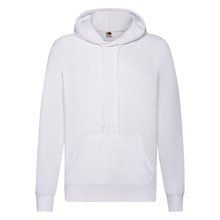 Sudadera Unisex Niño con Capucha Blanco 12-13