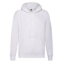 Sudadera Unisex Niño con Capucha Blanco 14-15