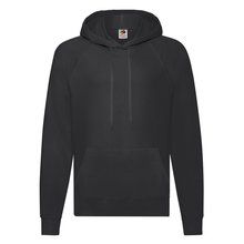 Sudadera Unisex Niño con Capucha Negro 12-13