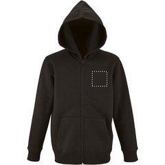 Sudadera Niño con Capucha 260g | Pecho