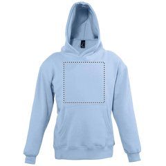 Sudadera Niño Capucha 280g | Frontal