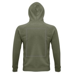 Sudadera Unisex con Capucha 280g | Trasero