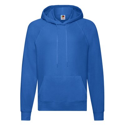 Sudadera Adulto con Capucha Azul L