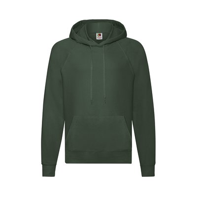 Sudadera Adulto con Capucha Verde Oscuro M