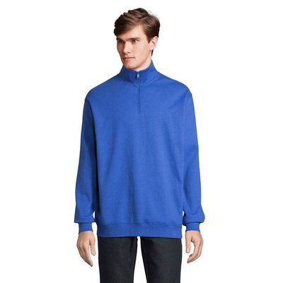 Sudadera Adulto Cuello Alto Azul Royal 4XL