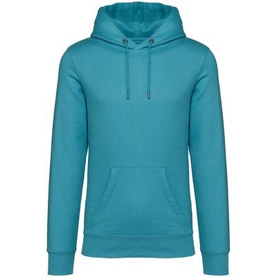 Sudadera algodón orgánico con capucha Adriatic Blue 4XL