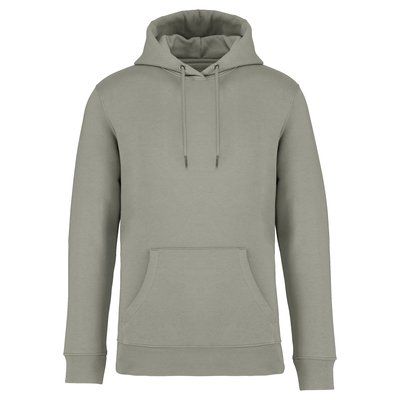 Sudadera algodón orgánico con capucha Almond Green 4XL