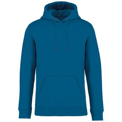 Sudadera algodón orgánico con capucha Blue Sapphire XXL