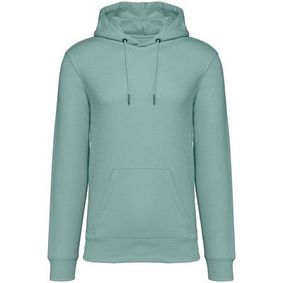 Sudadera algodón orgánico con capucha Jade Green 4XL