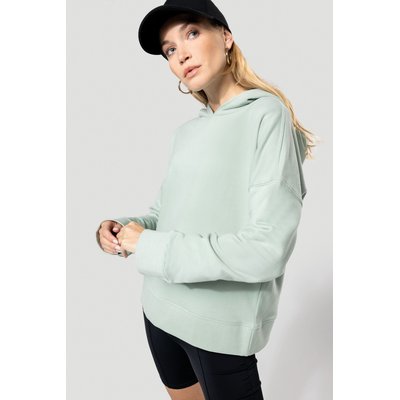 Sudadera algodón orgánico capucha mujer