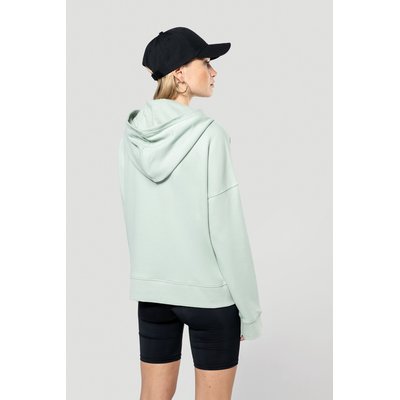 Sudadera algodón orgánico capucha mujer