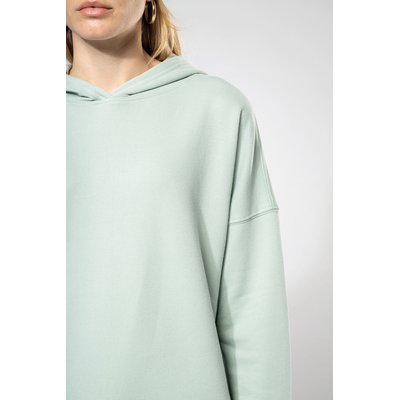 Sudadera algodón orgánico capucha mujer