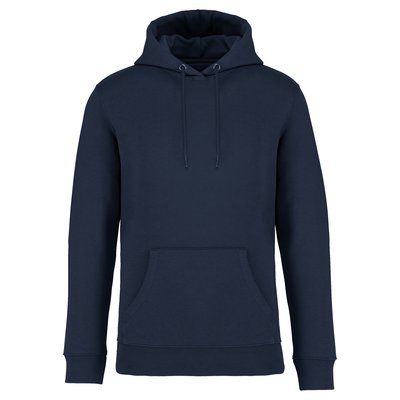 Sudadera algodón orgánico con capucha Navy Blue XXS