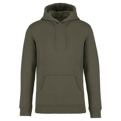 Sudadera algodón orgánico con capucha Organic Khaki XS