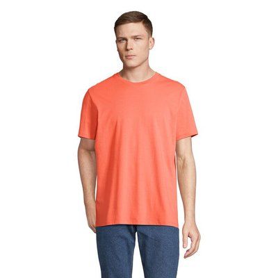 Sudadera Algodón Orgánico Corte Moderno Naranja S