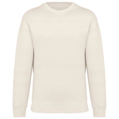 Sudadera algodón orgánico unisex Ivory XXL