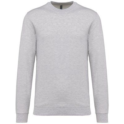 Sudadera algodón poliéster cuello redondo Ash Heather XS