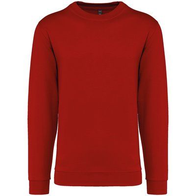 Sudadera algodón poliéster cuello redondo Cherry Red 4XL