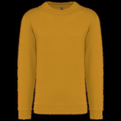 Sudadera algodón poliéster cuello redondo Dark Mustard M